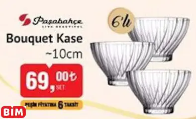 PAŞABAHÇE BOUQUET KASE PAŞABAHÇE BOUQUET KASE